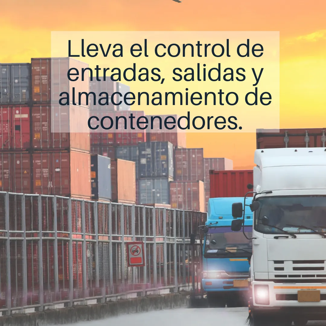 SOFBOX control de entradas y salidas de contenedores