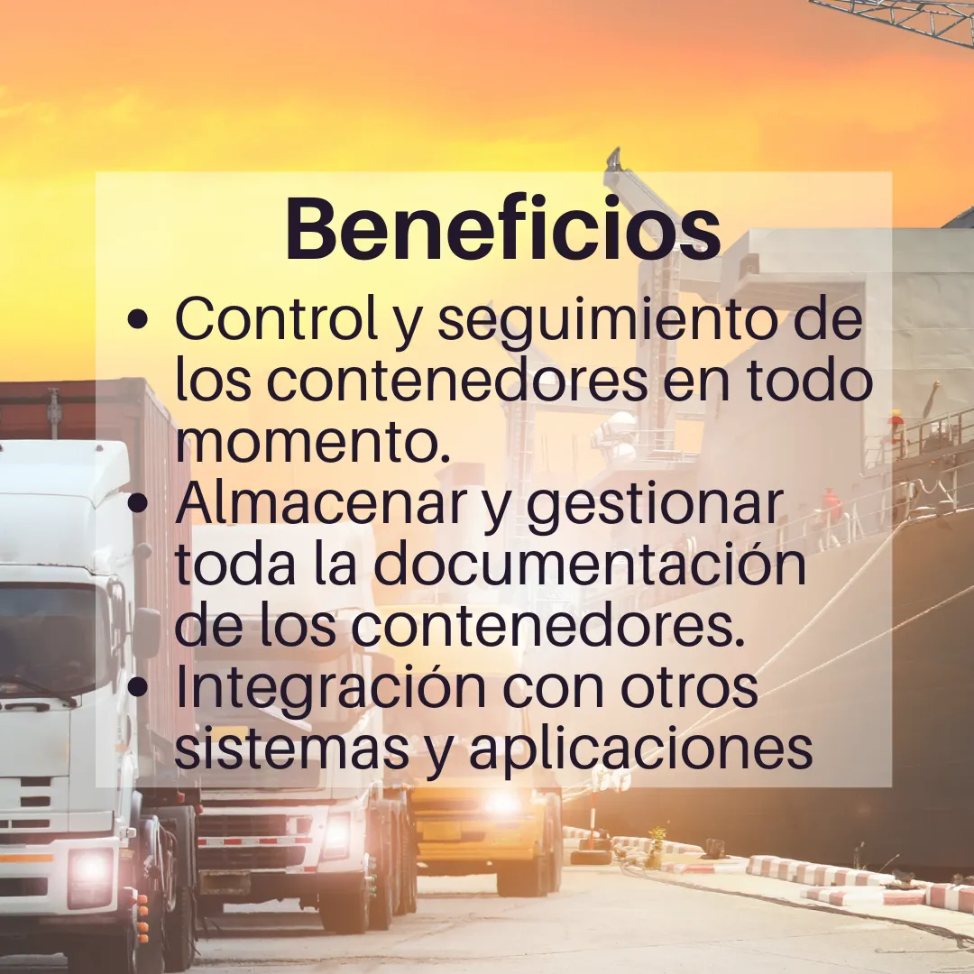 Ingresos y salidas de contenedores